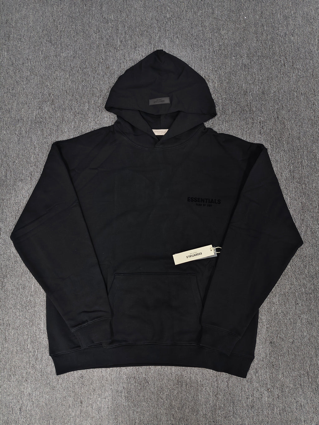 Essentials Black Hoodie