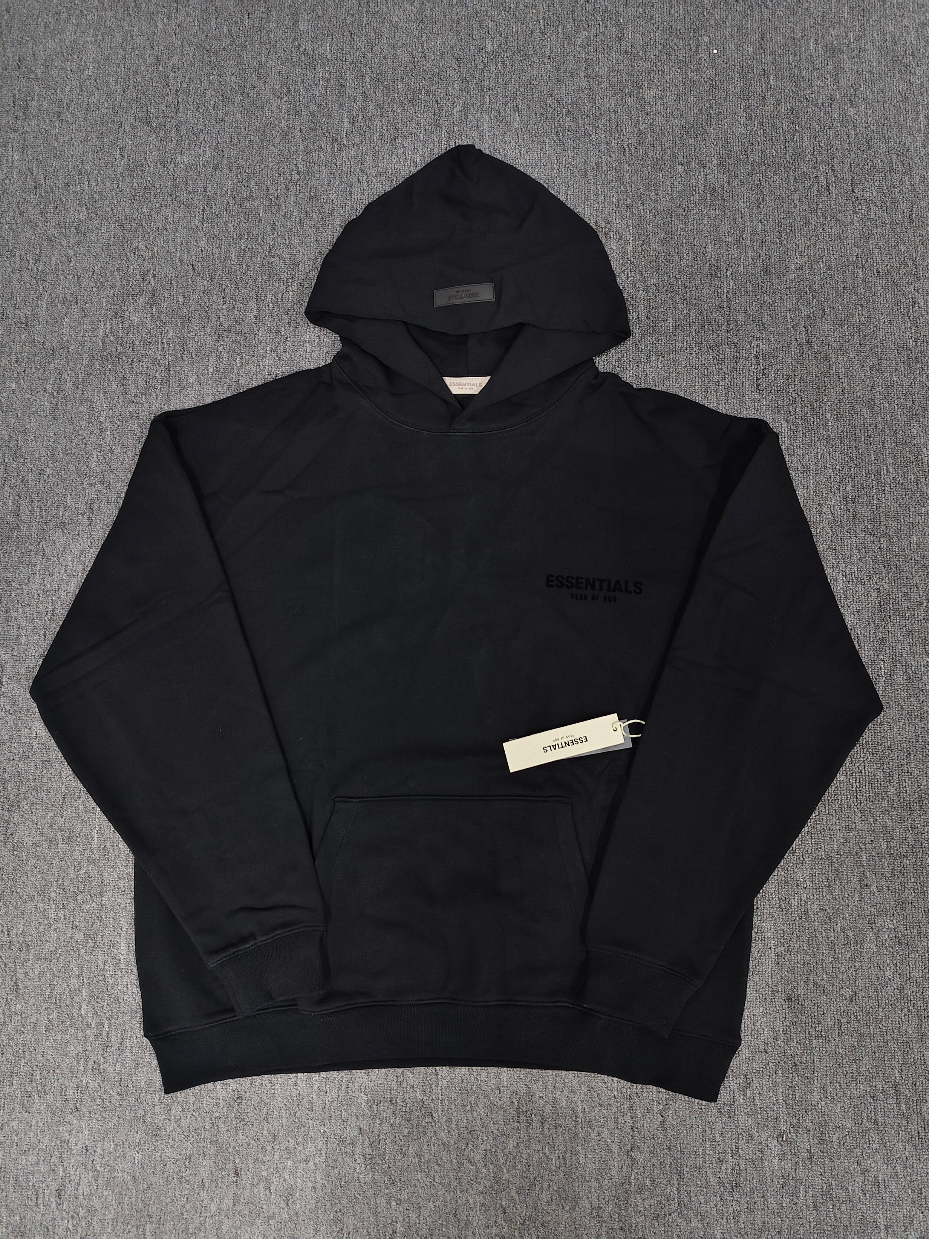 Essentials Black Hoodie