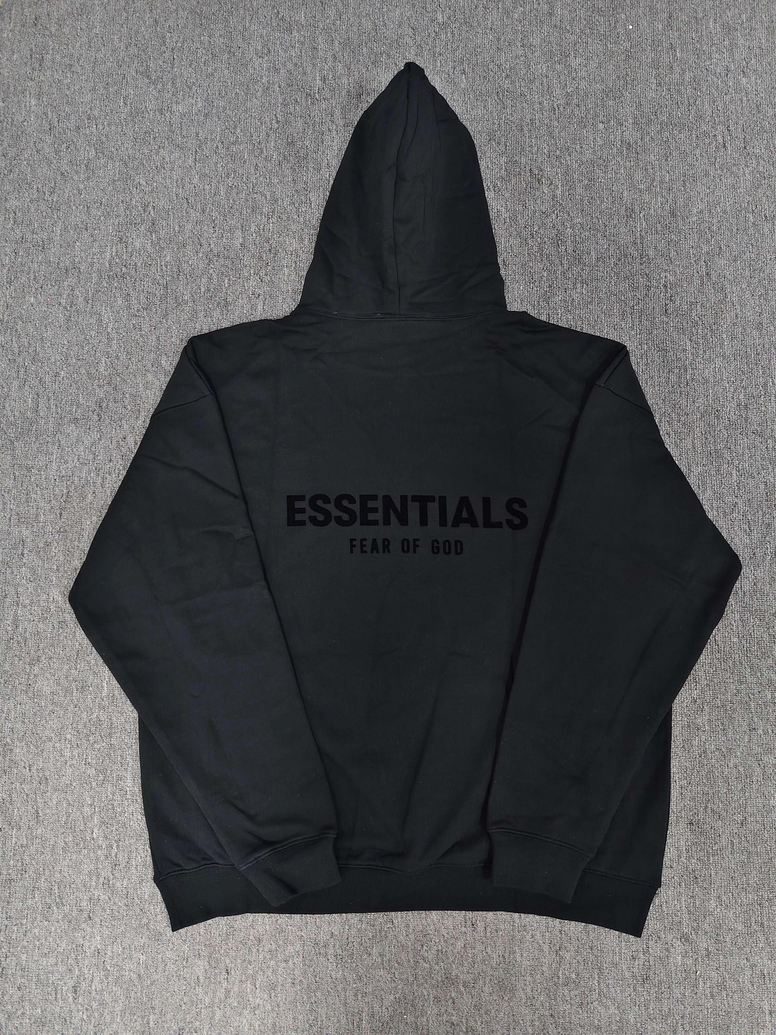 Essentials Black Hoodie