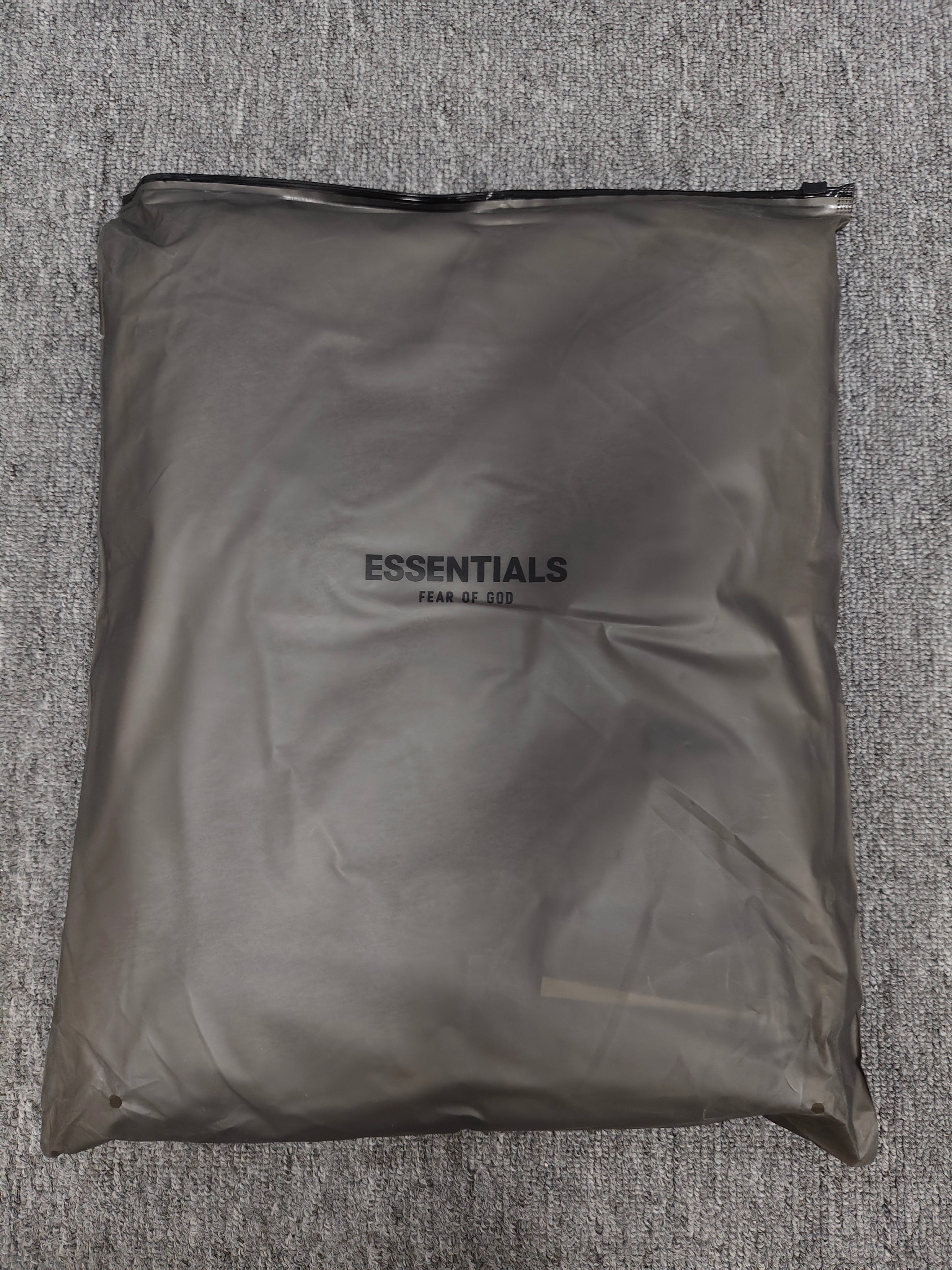 Essentials Dark Oatmeal Hoodie
