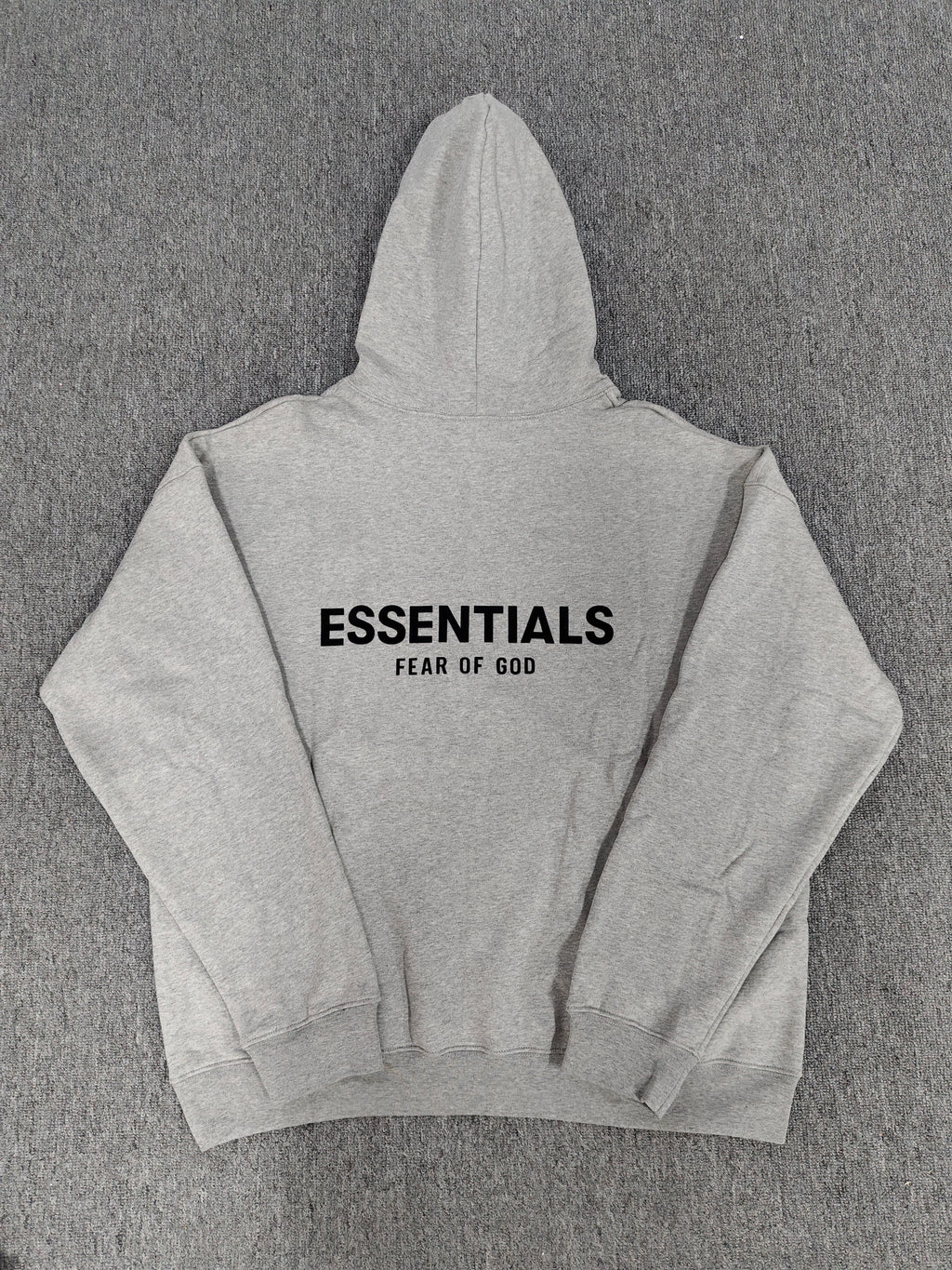 Essentials Dark Oatmeal Hoodie
