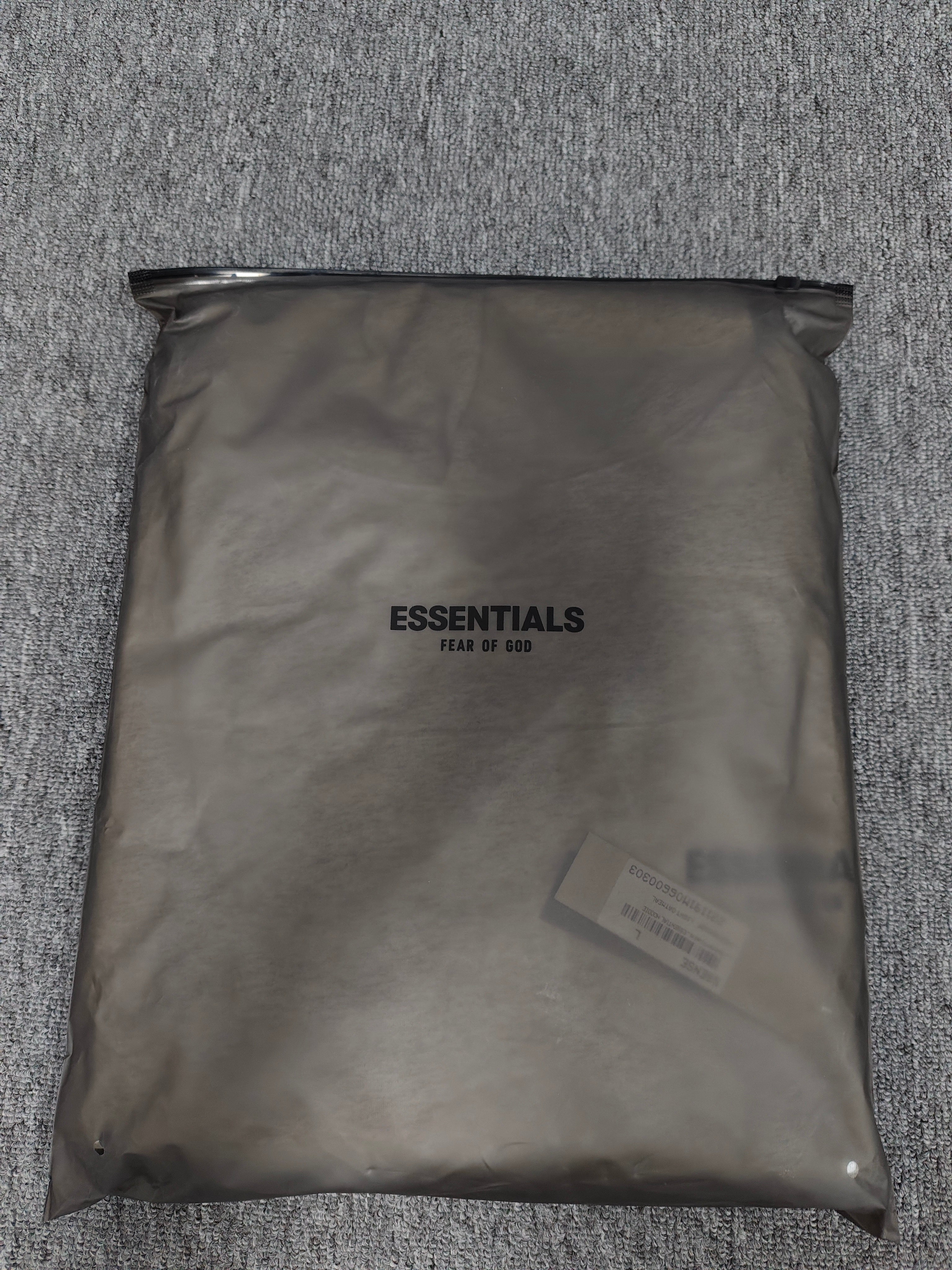 Essentials Light Oatmeal Hoodie