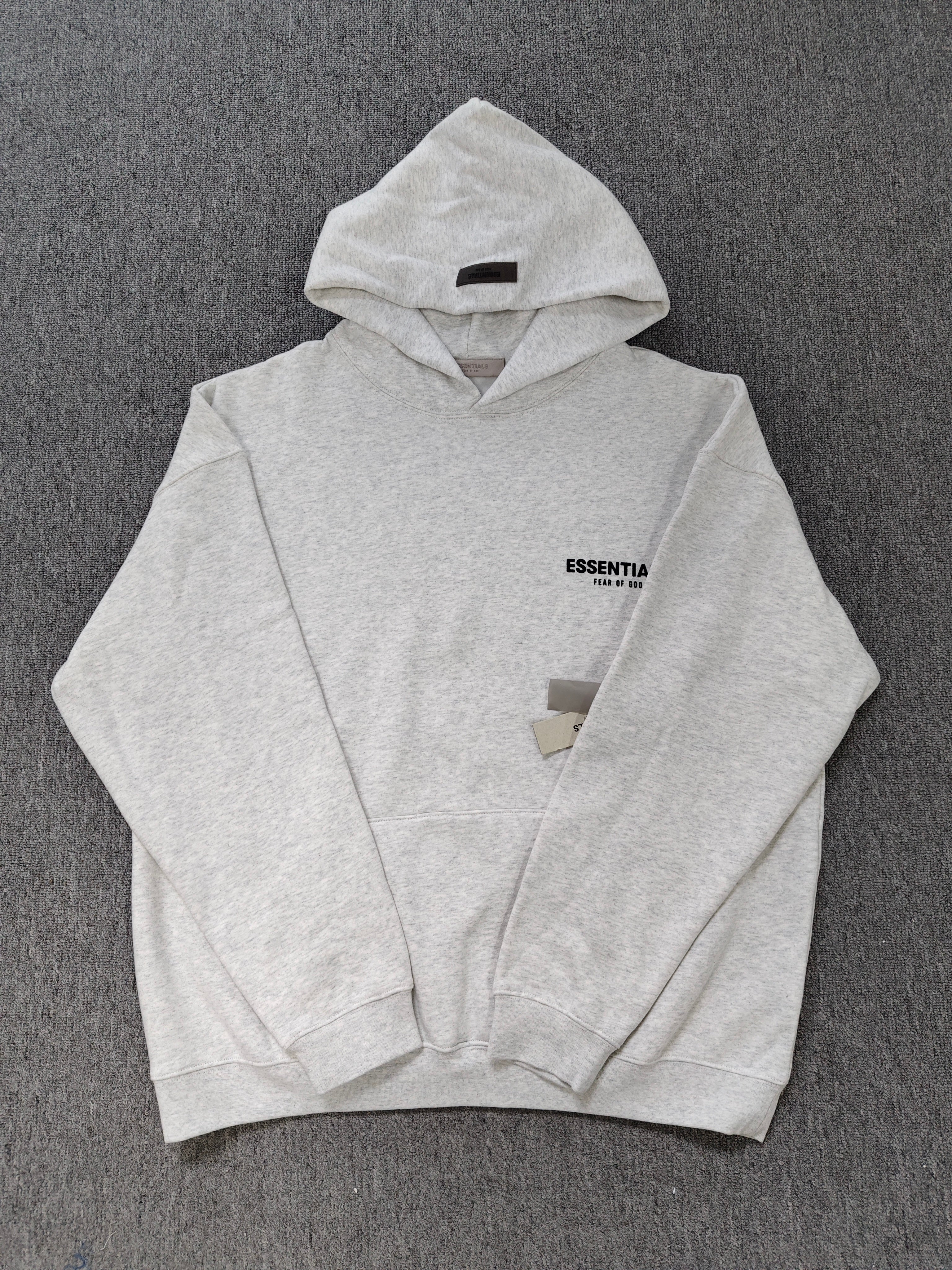 Essentials Light Oatmeal Hoodie